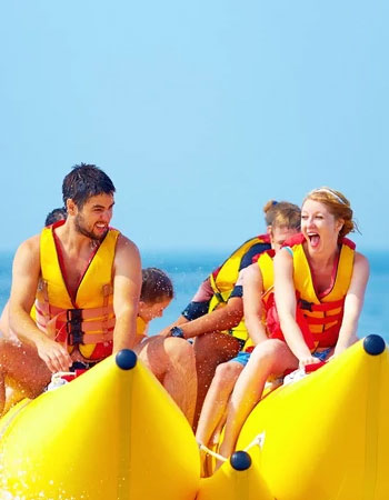 Banana Boat Ride in Boracay